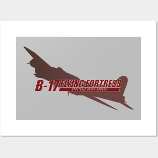 B-17 Flying Fortress Posters and Art